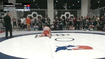 74 kg Cons. Rd Of 32 - Caden Bellis, Pennsylvania RTC vs Nick Campagna, New York City RTC
