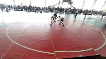 74 lbs Semifinal - Gabriel Gustafson, NM Bad Boyz vs Jackson Mills, Grindhouse WC