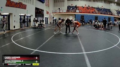 157 lbs Cons. Round 4 - Ethan Rossignol II, Georgetown Prep vs Caden Gardner, McDonogh School