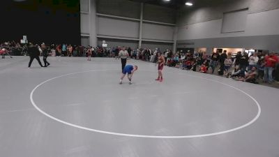 93 lbs Champ. Rd Of 16 - Kade McNamara, Minnesota vs Ari Johnson, Sebolt Wrestling Academy