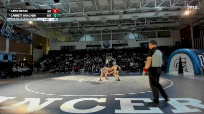 106 lbs 1st Place Match - Garrett Bracken, Riverton vs Gavin Decol, Uintah