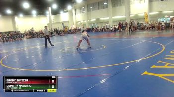 190 lbs Round 6 (10 Team) - Demitry Navarro, 212 Madison vs Brody Switzer, Funky Monkey