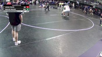 275 lbs Quarterfinal - Jorge Felipe, Crete Wrestling Club vs Maclin Wilcox, Gretna Youth Wrestling Club