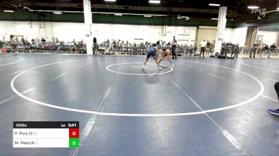 120 lbs Consi Of 16 #2 - Patrick Pina III, AZ vs Maximus Pearch, IL