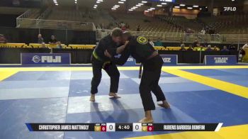 Rubens Barbosa Bomfim vs Christopher James Mattingly 2025 Pan Jiu Jitsu IBJJF Championship