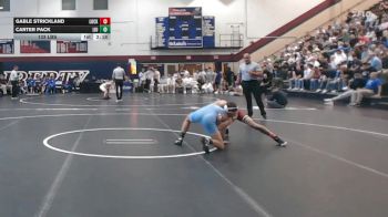 133 lbs Rr Rnd 1 - Gable Strickland, Lock Haven vs Carter Pack, Liu