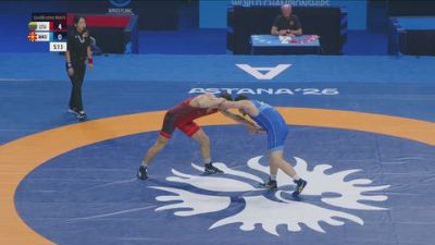 92 kg Qualif. - Domantas Pauliuscenko, Lithuania vs Redjep Hajdari, Macedonia