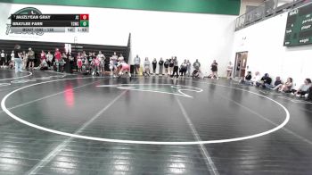 135 lbs Quarterfinal - Jauzlyean Gray, Jackson County vs Braylee Farr, Team Central Wrestling Club