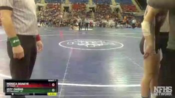 100 lbs Semis & 1st Wrestleback (8 Team) - Monica Boakye, W1-Minot vs Izzy Owens, W3-Bismarck