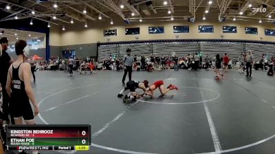 76 lbs Round 6 (8 Team) - Ethan Poe, Rough House vs Kingston Behrooz, Richmond WC