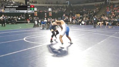 132 lbs Round Of 32 - Joseph Albert, Everett Alvarez (CC) vs Jaden Garcia, Clovis (CS)