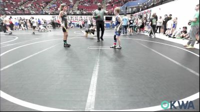 80 lbs Round Of 16 - Colton Chappell, Shelton Wrestling Academy vs Colt Fife, Tecumseh Youth Wrestling