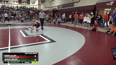 B-5 lbs 3rd Place Match - Rogan Nolan, Big Game Wrestling Club vs Croix Ullom, Denver Wrestling Club