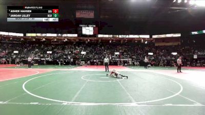 50 lbs 3rd Place Match - Asher Haugen, BVAA vs JaNoah Lilley, MLW2