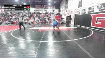 138 lbs 3rd Place Match - Miguel Suarez, Wendell vs Christian Nava, Valley