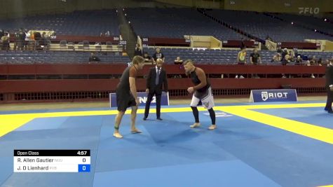 Richard Allen Gautier vs Joseph D Lienhard 2024 Pan IBJJF Jiu-Jitsu No-Gi Championship