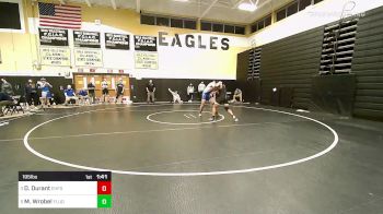 195 lbs Quarterfinal - Devon Durant, East Hartford vs Mark Wrobel, Fairfield Ludlowe