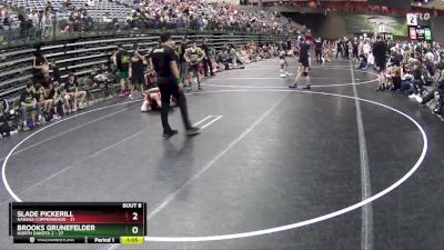 140 lbs Semis & 1st Wrestleback (8 Team) - Slade Pickerill, Kansas Copperheads vs Brooks Grunefelder, North Dakota 2