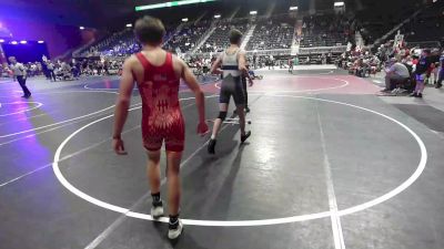 130 lbs Rr Rnd 4 - Kael Overton, Athlos Wrestling vs Kaleb Hill, Cody WC