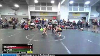 100 lbs Round 3 (6 Team) - Eli Chesla, MJWL All Stars vs Jackson Knupp, Ranger WC