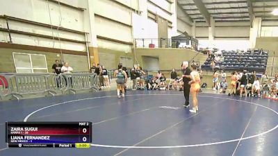 140 lbs Round 2 (3 Team) - Zaira Sugui, Hawaii 1 vs Liana Fernandez, New Mexico