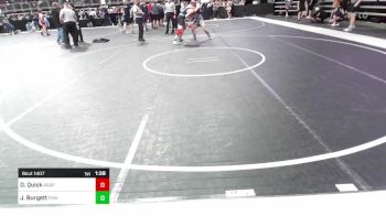 192 lbs Round Of 16 - Dakota Quick, Agape vs Julian Burgett, Fishers Wrestling Club