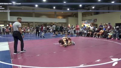 126 lbs Semis & 5th Wb (32 Team) - JD Shattuck, Alabama Takedown vs Parker Withers, MF Army