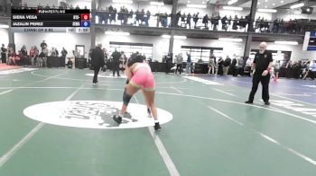 132 lbs Consi Of 8 #2 - Siena Vega, BTS- Brooklyn Technical vs Jazalin Perez, Seward Park Bears