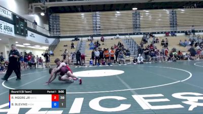 106 lbs Round 5 (6 Team) - REX MOORE JR, WARRIOR RTC vs BRADY BLEVINS, MIDWEST RTC