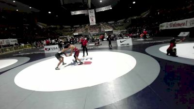 126 lbs Champ. Rd Of 32 - Ace Navarro, Vista High School Wrestling vs Ethan Sanchez
