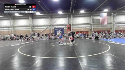 54 kg Rr Rnd 2 - Maisa Allen, Die Hard - GHSE vs Sasha Williams, Oklahoma LTD - GHSE