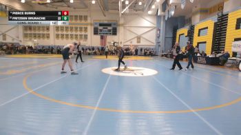 165 lbs Cons. Round 1 - Fritzsen Brunache, Caesar Rodney H S vs Pierce Burns, Wilmington Friends H S