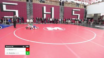 144 lbs Round Of 32 - Jackson Bisson, Southwick-Tolland vs Salim Madjidov, West Springfield