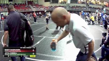 62 lbs Cons. Round 3 - Ryett Rasmussen, Broken Bow Wrestling Club vs Otto Correll, Midwest Destroyers Wrestling Club