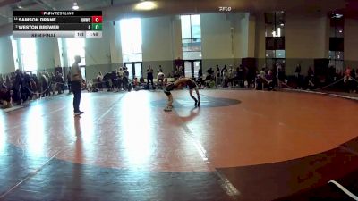 53 lbs Semifinal - Samson Drane, Great Neck Wrestling Club vs Weston Brewer, Virginia Team Predators