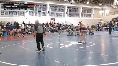 175 lbs Round Of 32 - Jakob Soyka, Bristol Central vs Christos Alexopoulos, Simsbury