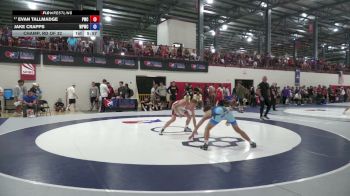 61 kg Champ. Rd Of 32 - Evan Tallmadge, Pittsburgh Wrestling Club vs Jake Crapps, West Point Wrestling Club