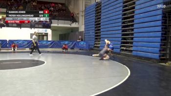 157 lbs 7th Place Match - Damion Jones, Huntingdon vs Peter Hollingshead, Luther