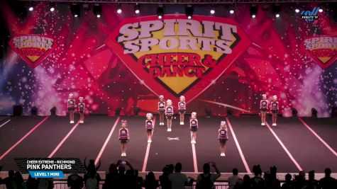 Cheer Extreme - Richmond - Pink Panthers [2025 L1 Mini Day 1] 2025 Spirit Sports Myrtle Beach Nationals