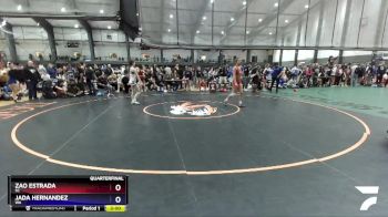 120 lbs Quarterfinal - Zao Estrada, SC vs Jada Hernandez, WA