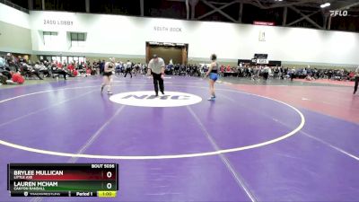 120B Champ. Round 1 - Lauren Mcham, Canyon Randall vs Brylee Mullican, Little Axe