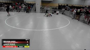 71 lbs 5th Place Match - Benjamin Ahedo, Pursuit Wrestling Minnesota vs Landon Wilbur, WWC Predator Wrestling