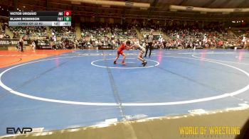 61 lbs Consi Of 32 #2 - Victor Urquijo, Juggernaut Wrestling Club vs Blaine Robinson, Fulton Hornets