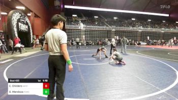 109 lbs Final - Coy Childers, Western Nebraska Elite vs Dominic Mendoza, Pomona Elite