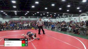 80 lbs 2nd Wrestleback (8 Team) - Lane GOWL, Elite Ath Club DZ (IN) vs Lazarus McEwen, Team Gotcha (IL)