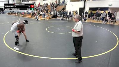157 lbs Prelim - Jeremy Mills, Georgetown (KY) vs Manny Frederick, Trine