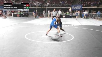 D 1 126 lbs Champ. Round 1 - Treyson Williams, Covington vs Hoang Bui, Sulphur