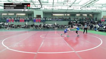 157 lbs Consi Of 8 #2 - Kyle Amirault, Glastonbury vs Lucas Judd, Lyman Mem/Windham Tech