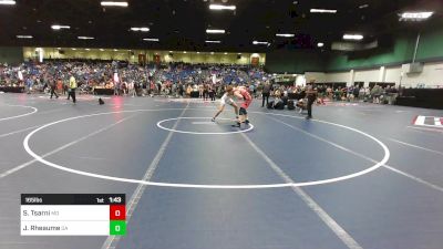 165 lbs Round Of 128 - Salah Tsarni, MD vs Jake Rheaume, GA