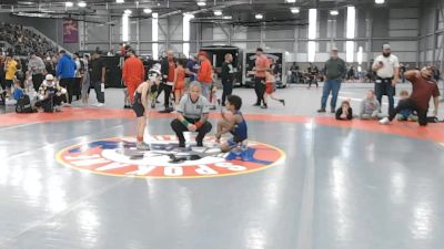 56 lbs Cons. Quarters - Silas Smith, White River Hornets Wrestling Club vs Carson Crape, NorthEast 509 Wrestling Club